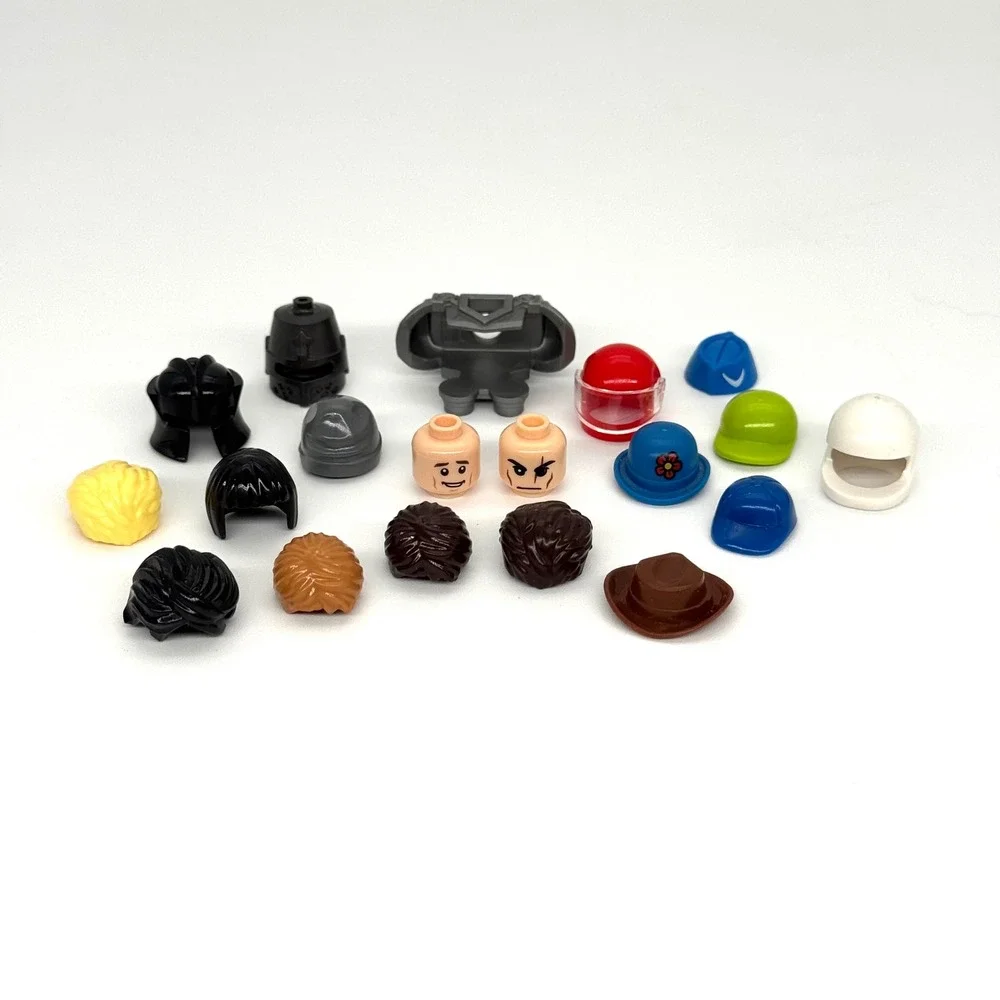 LEGO Minifigures Accessories Parts Lot Minifigs Heads Torsos Legs Bulk Bundle